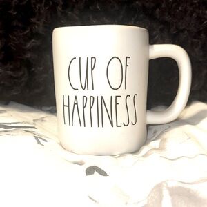 Rae Dunn CUP OF HAPPINESS mug.